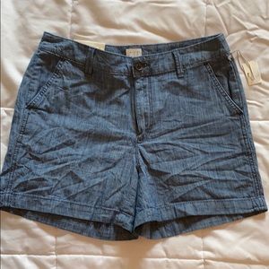 NWT Linen Chino Shorts
